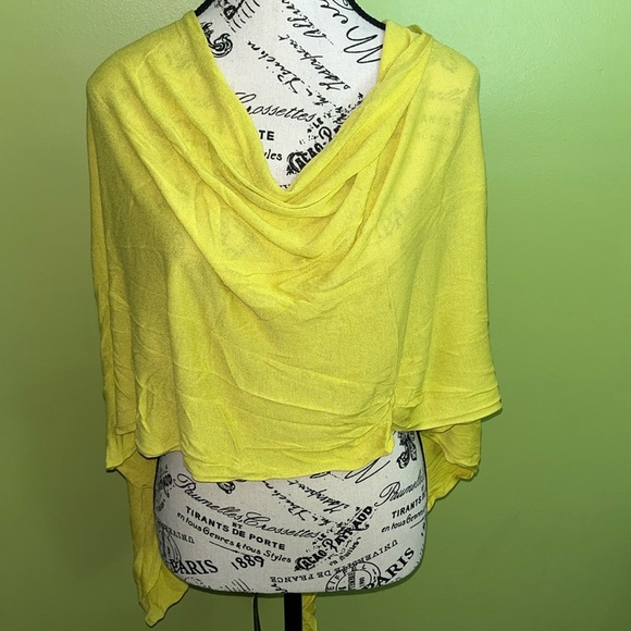 🆕 Karisma Knit Basics & Beyond Lime Scarf Wrap - Picture 1 of 7